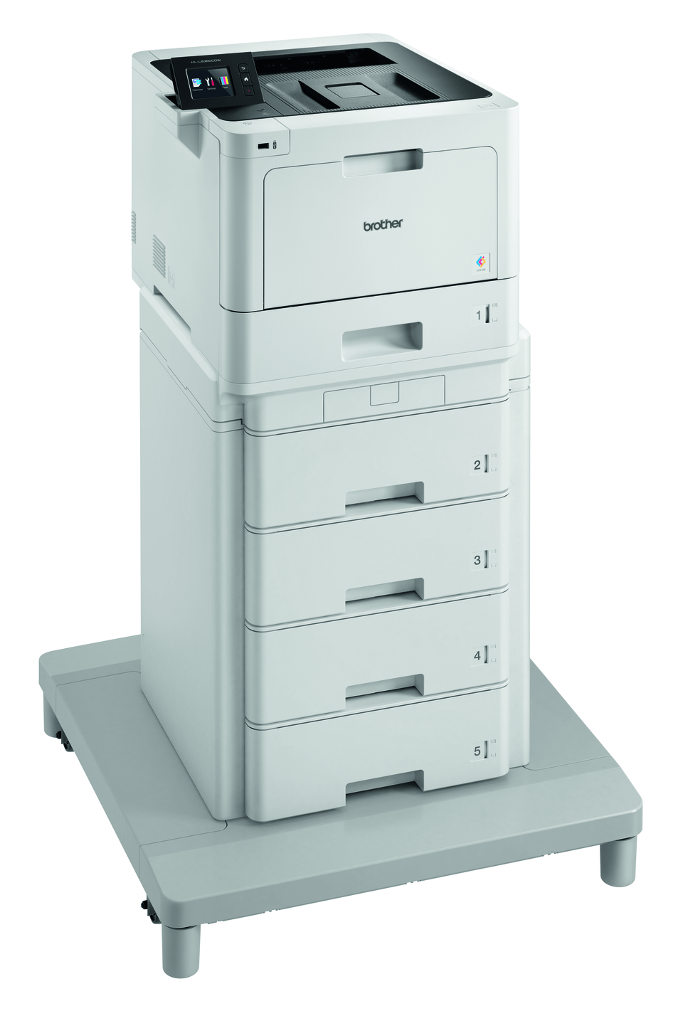 HL-L8360CDWMT spalvotas lazerinis spausdintuvas su bokštiniu dėklu 3